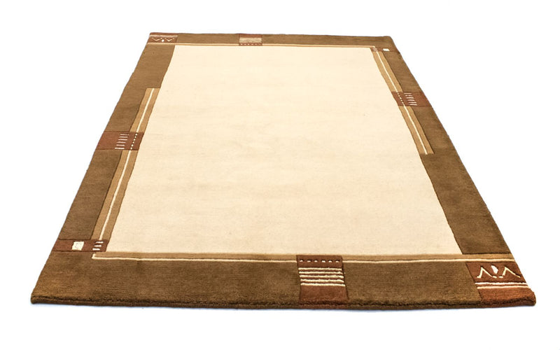 Tapis Népalais - 197 x 144 cm - beige