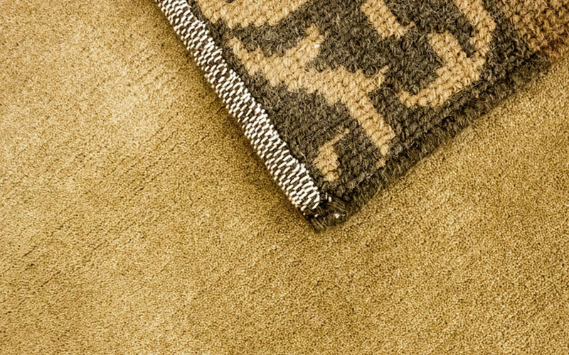 Tapis Népalais - 198 x 144 cm - marron