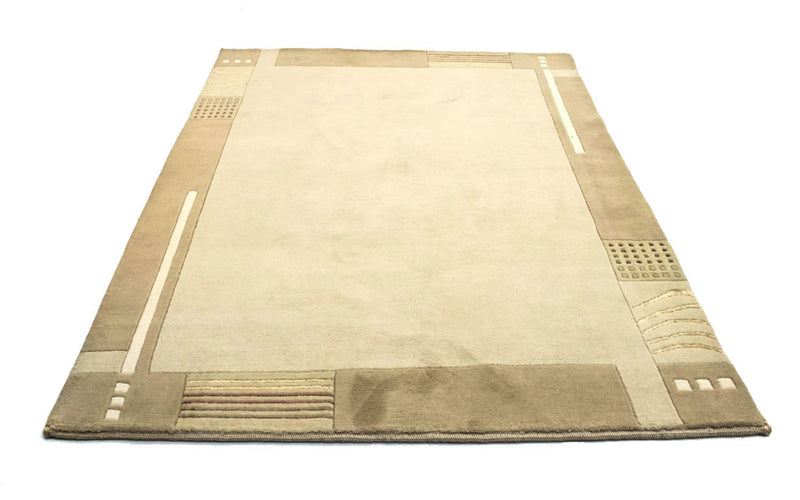 Tapis Népalais - 194 x 143 cm - beige