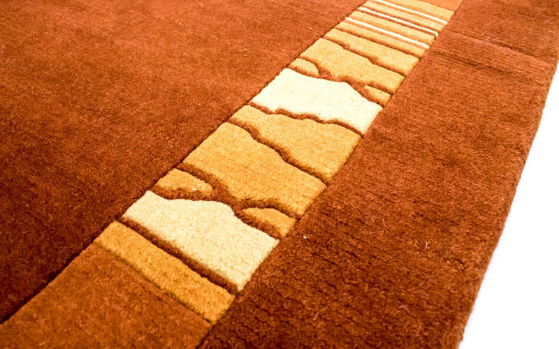 Tapis Népalais - 200 x 144 cm - marron