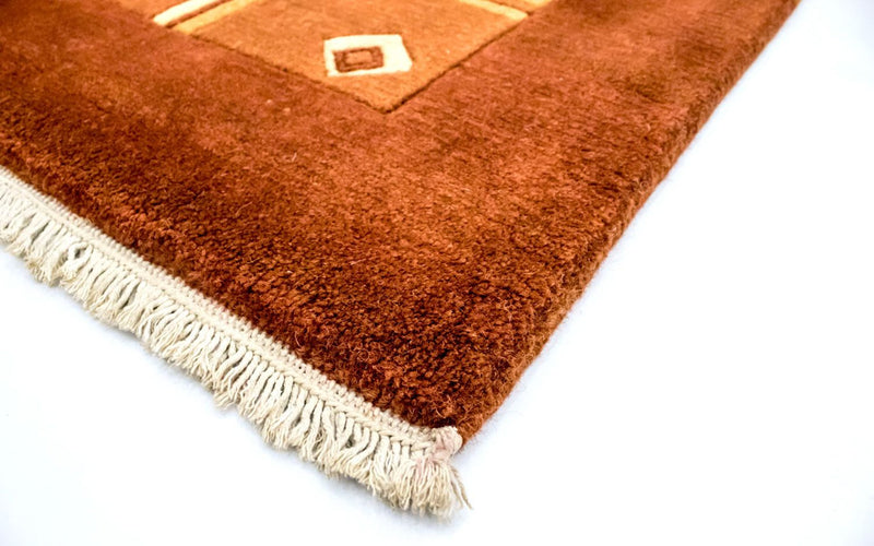 Tapis Népalais - 200 x 144 cm - marron