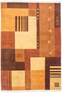 Tapis Népalais - 184 x 120 cm - multicolore