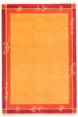 Tapis Népalais - 175 x 120 cm - orange