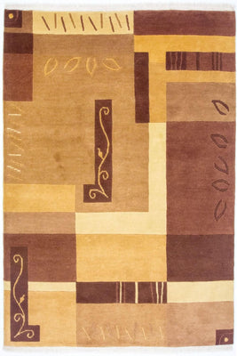 Tapis Népalais - 184 x 121 cm - multicolore