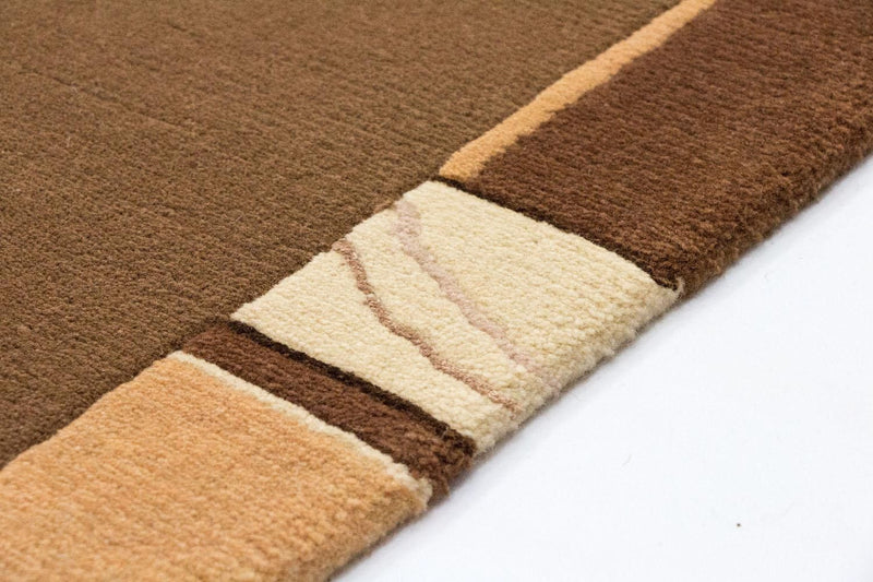 Tapis Népalais - 181 x 122 cm - marron