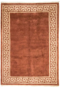 Tapis Népalais - 239 x 171 cm - marron
