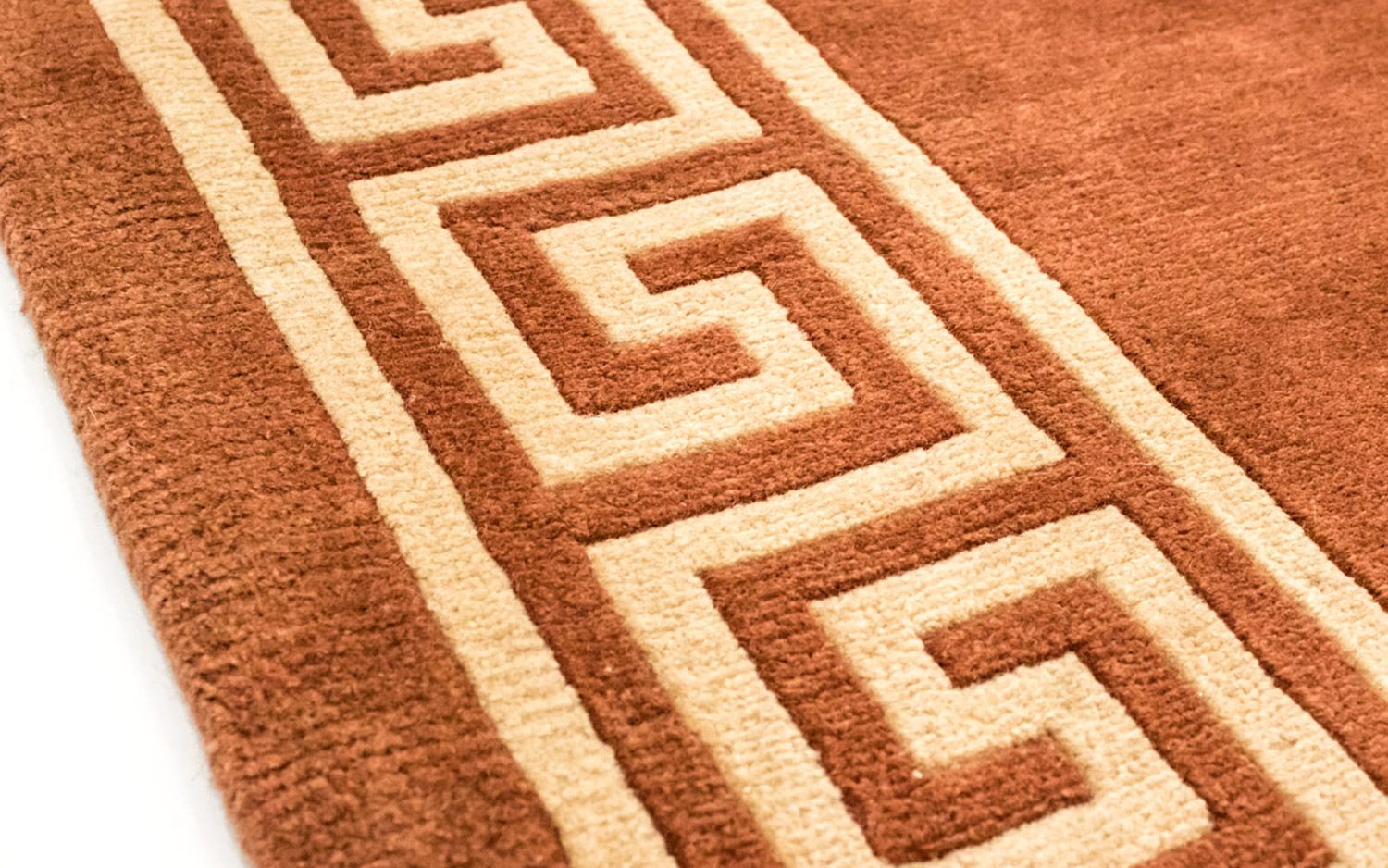 Tapis Népalais - 239 x 171 cm - marron