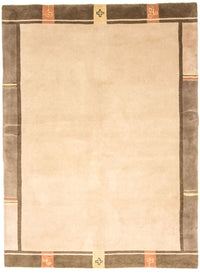 Tapis Népalais - 242 x 175 cm - beige