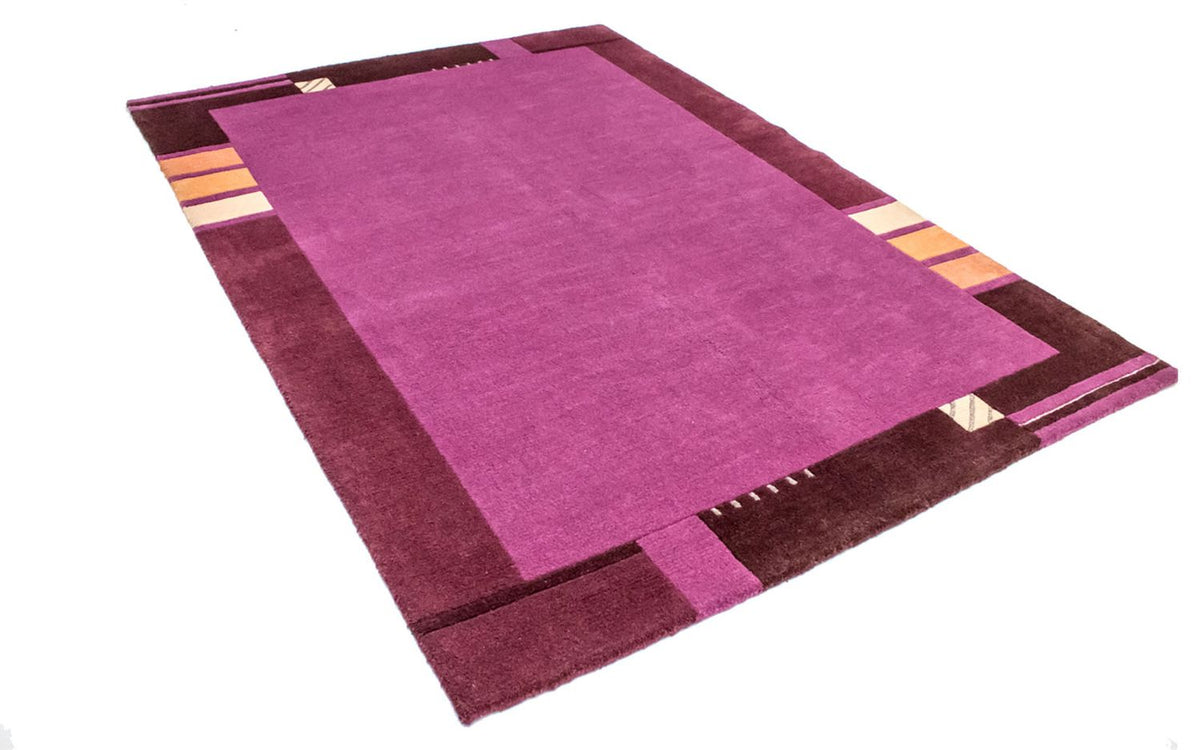 Tapis Népalais - 241 x 172 cm - violet