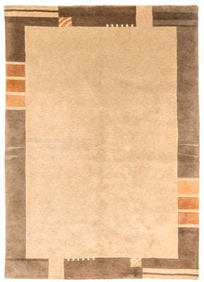 Tapis Népalais - 240 x 169 cm - beige