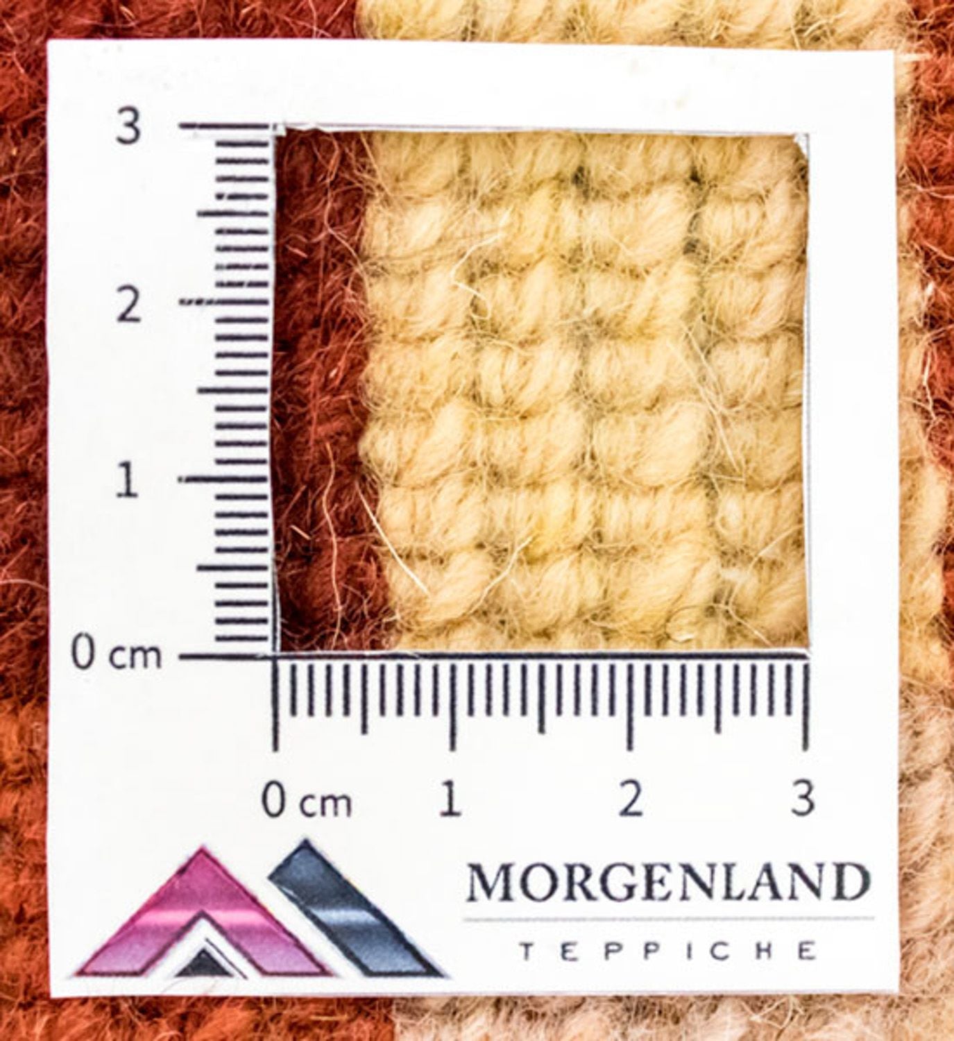 Tapis Népalais - 242 x 173 cm - orange