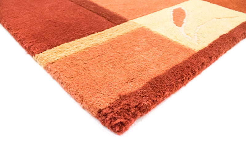 Tapis Népalais - 238 x 170 cm - orange