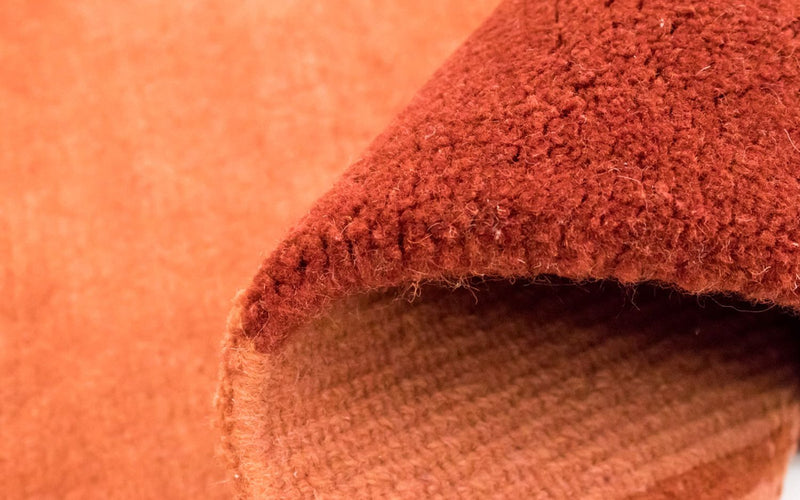 Tapis Népalais - 238 x 170 cm - orange