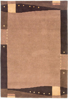 Tapis Népalais - 178 x 122 cm - marron