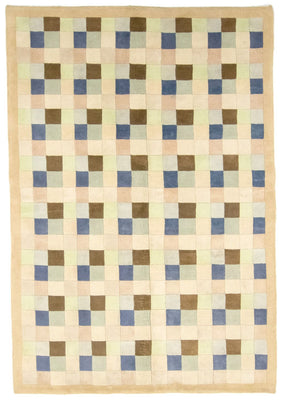 Tapis Népalais - 227 x 156 cm - colorée