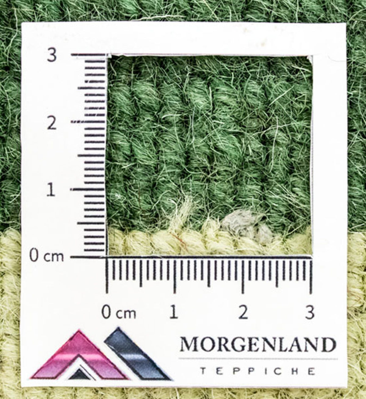 Tapis Népalais - 225 x 161 cm - vert