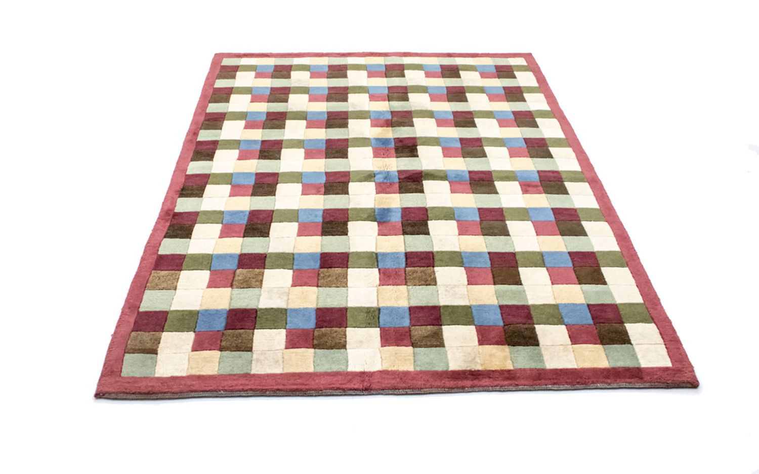 Tapis Népalais - 225 x 160 cm - colorée