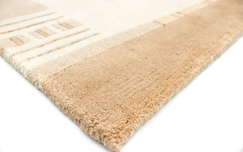 Tapis Népalais - 244 x 171 cm - beige