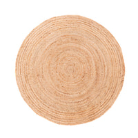 Tapis en jute - 200 x 140 cm - naturel