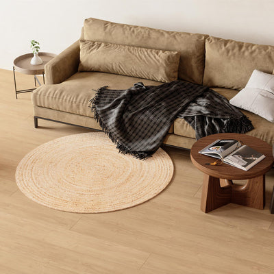 Tapis en jute - 200 x 140 cm - naturel