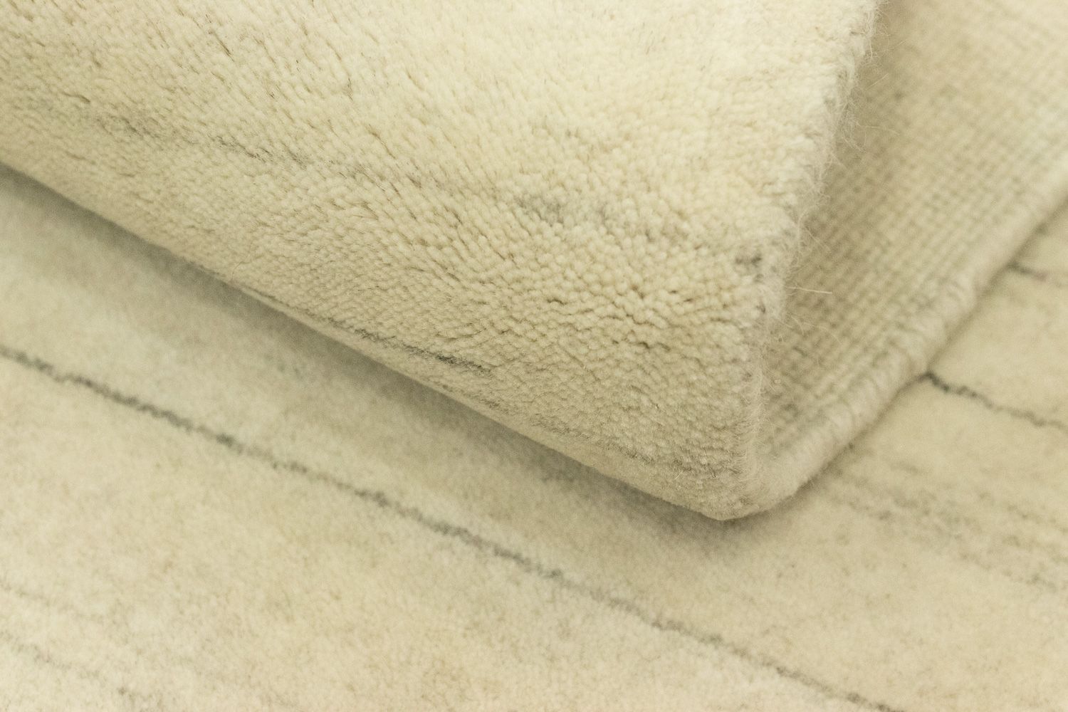 Tapis Gabbeh - Softy carré  - 250 x 250 cm - beige