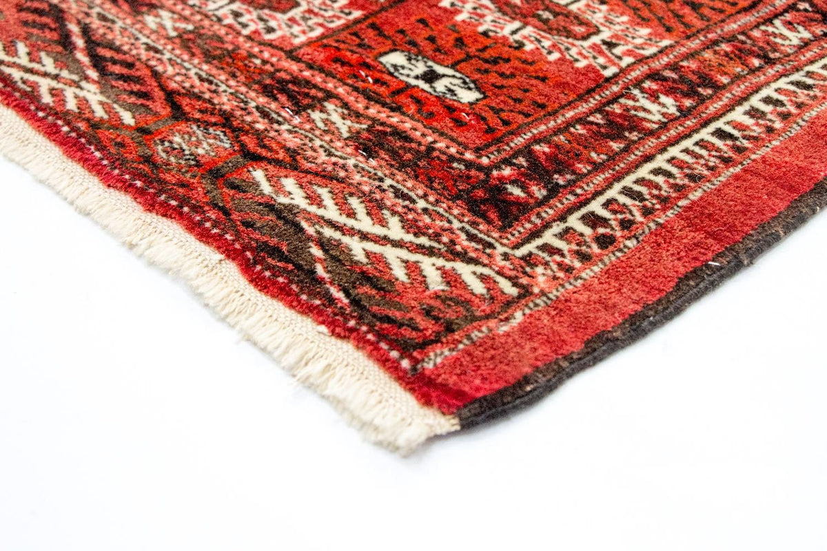 Tapis afghan - Boukhara - 229 x 174 cm - rouge