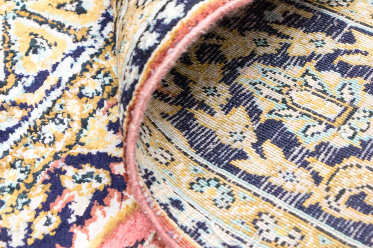 Tapis en soie - Kayseri - 169 x 105 cm - rose