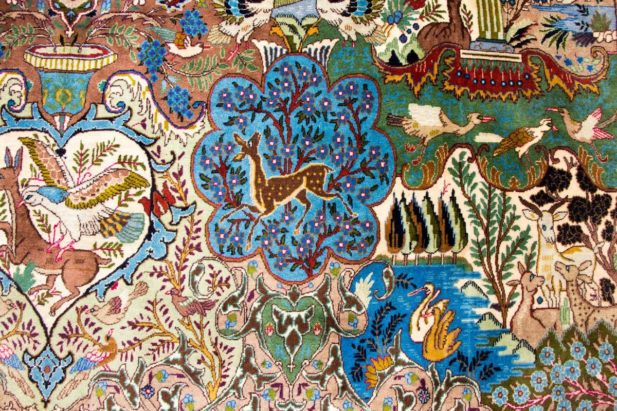 Tapis persan - Classique - 390 x 300 cm - multicolore