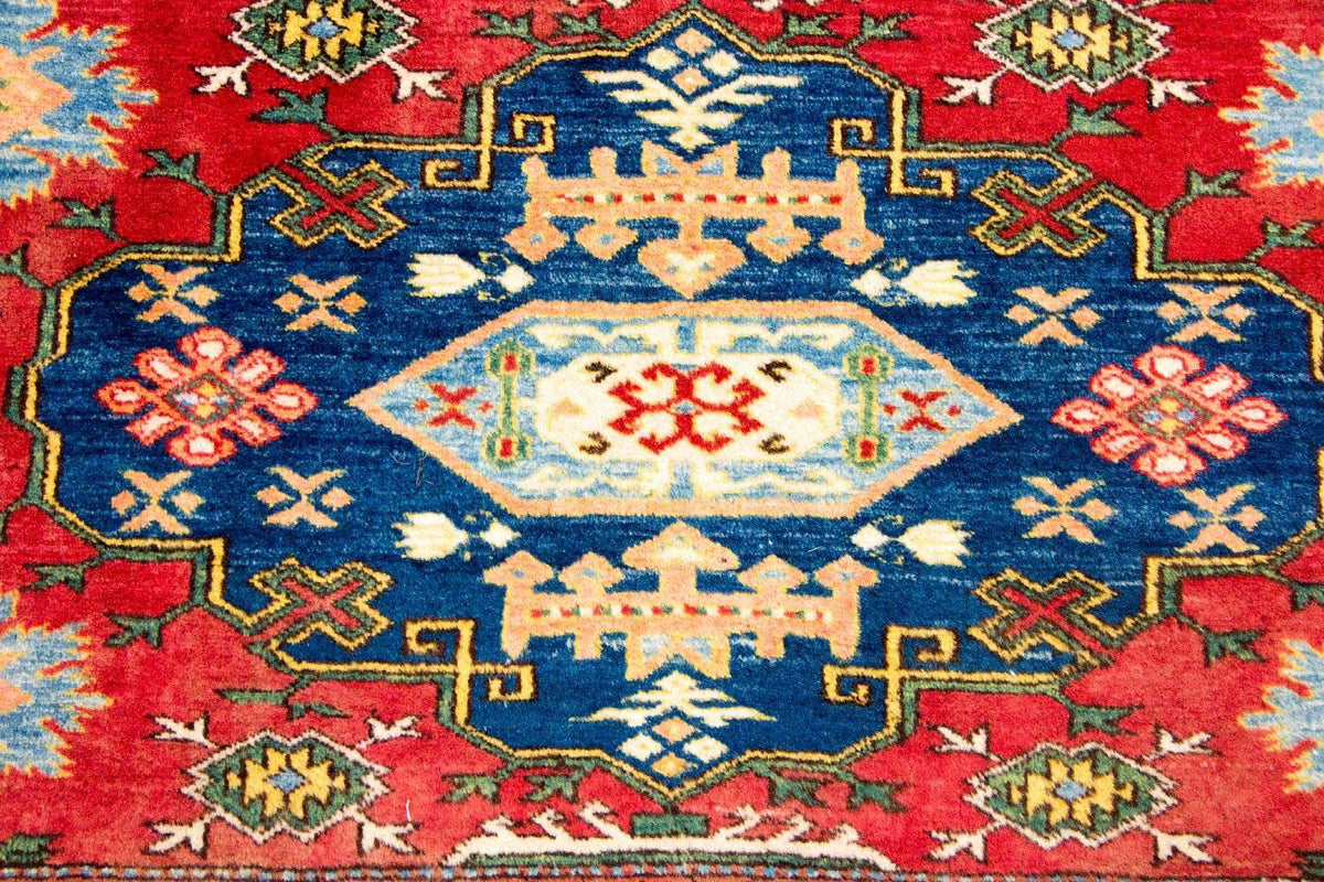 Tapis Ziegler - Kazak carré  - 197 x 188 cm - rouge