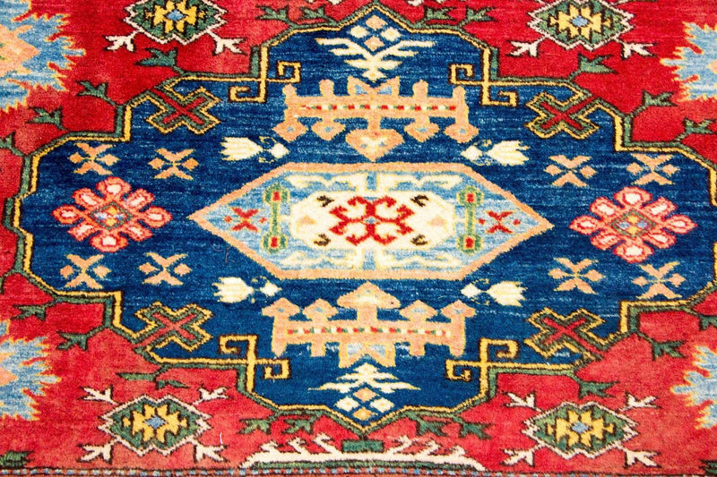 Tapis Ziegler - Kazak carré  - 197 x 188 cm - rouge