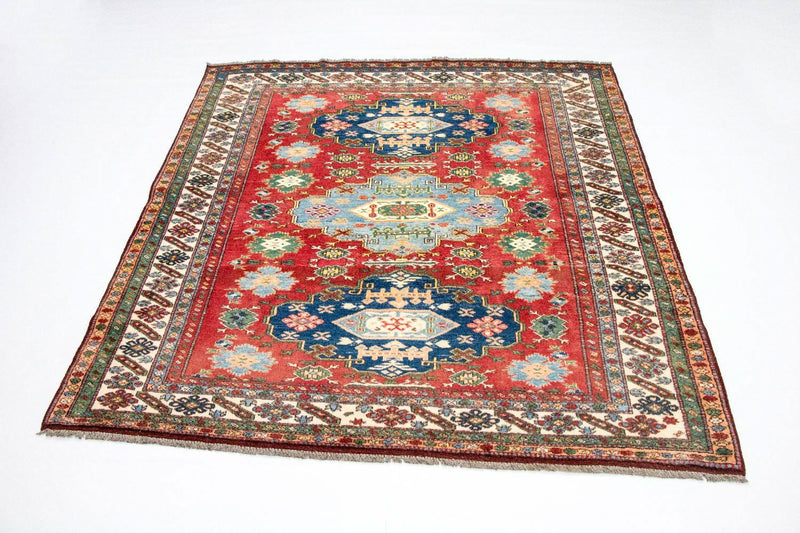Tapis Ziegler - Kazak carré  - 197 x 188 cm - rouge