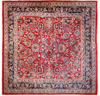Tapis persan - Classique - 260 x 258 cm - rouge