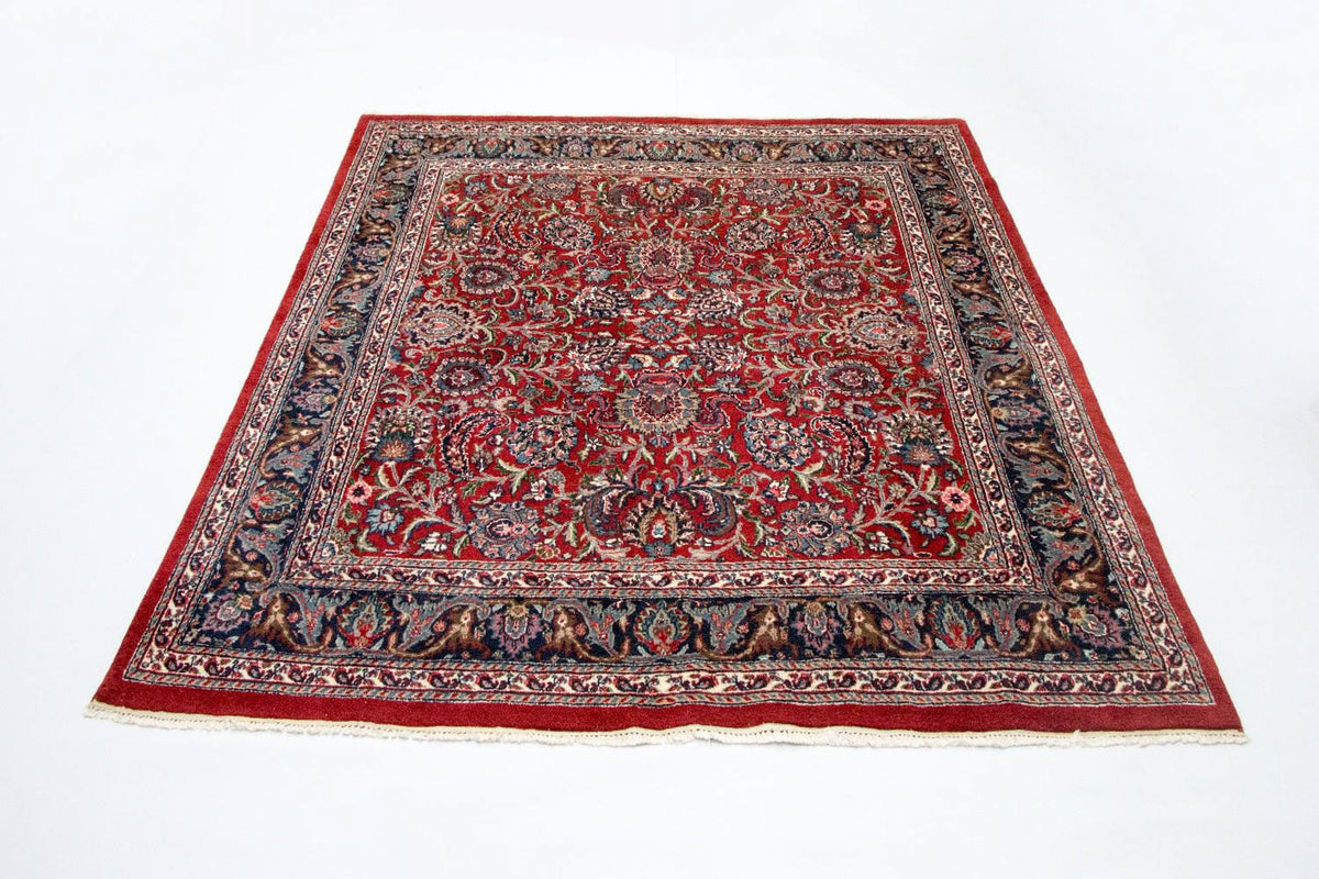 Tapis persan - Classique - 260 x 258 cm - rouge