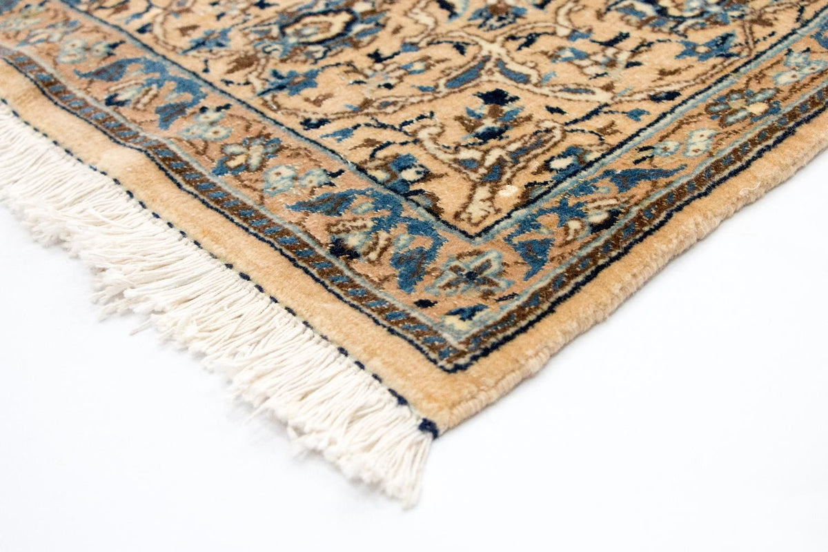 Tapis persan - Nain - Premium - 236 x 135 cm - bleu foncé