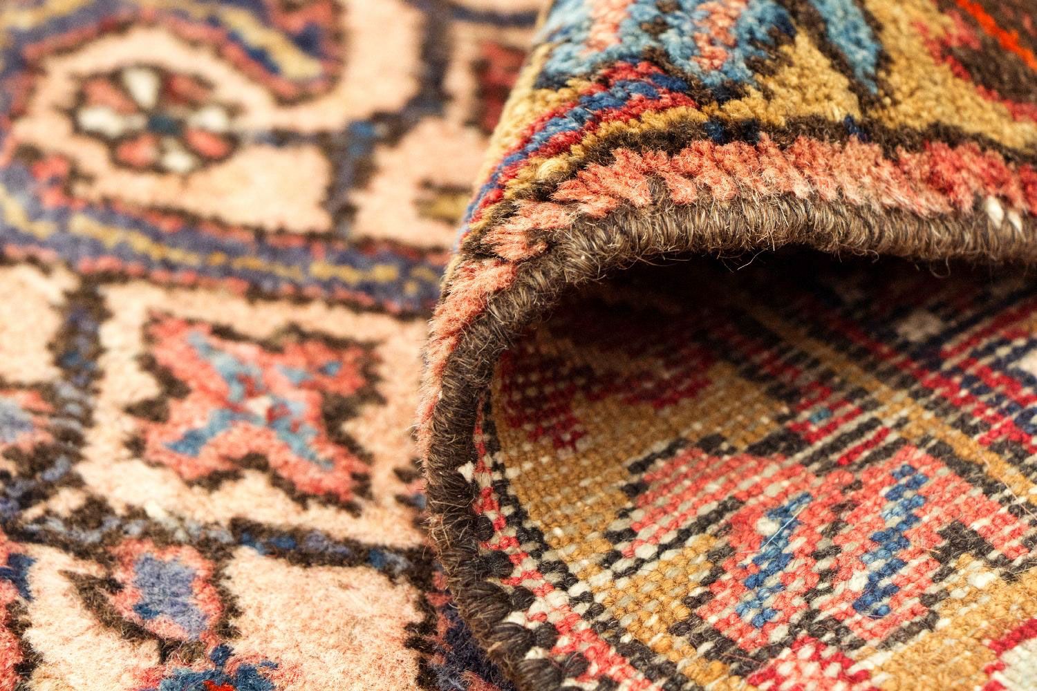 Tapis de couloir Tapis persan - Nomadic - 333 x 110 cm - rouge