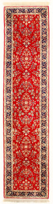 Tapis de couloir Tapis persan - Tabriz - 336 x 78 cm - rouge