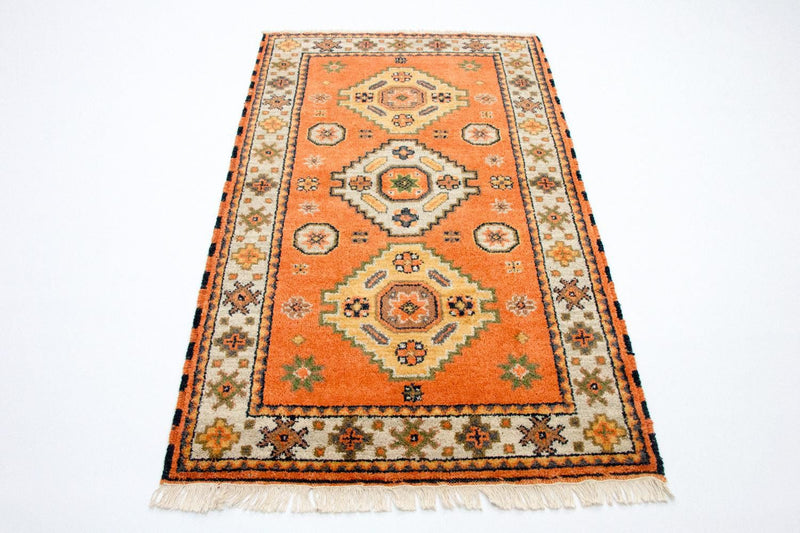 Tapis oriental - 158 x 95 cm - orange