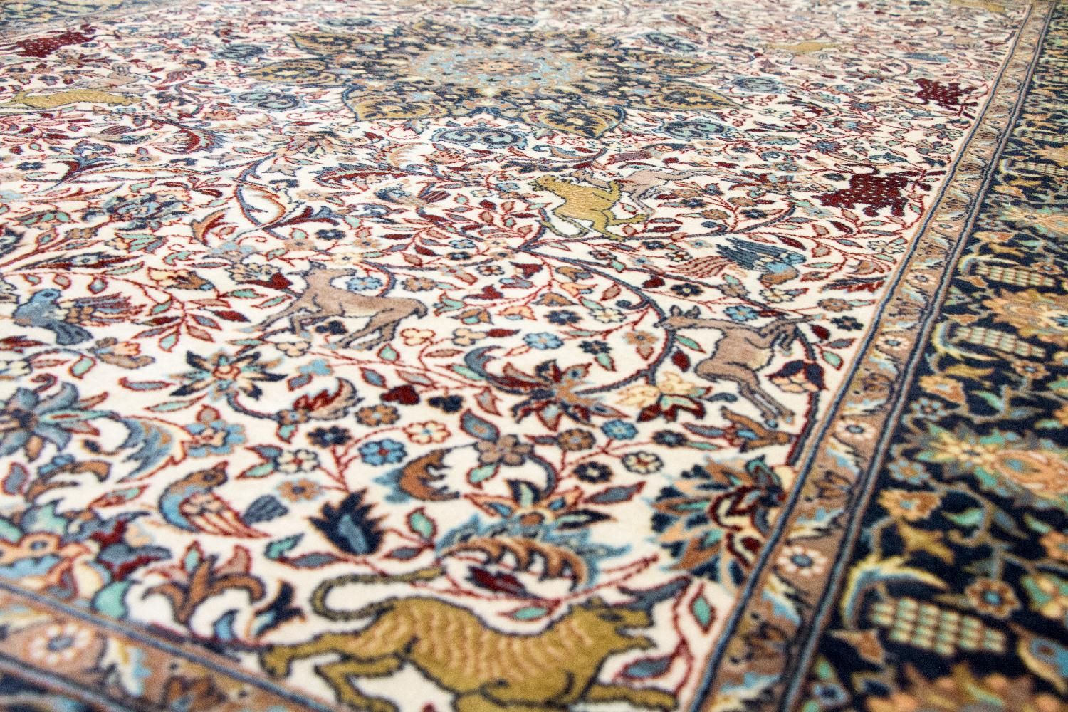 Tapis persan - Classique - 220 x 140 cm - beige