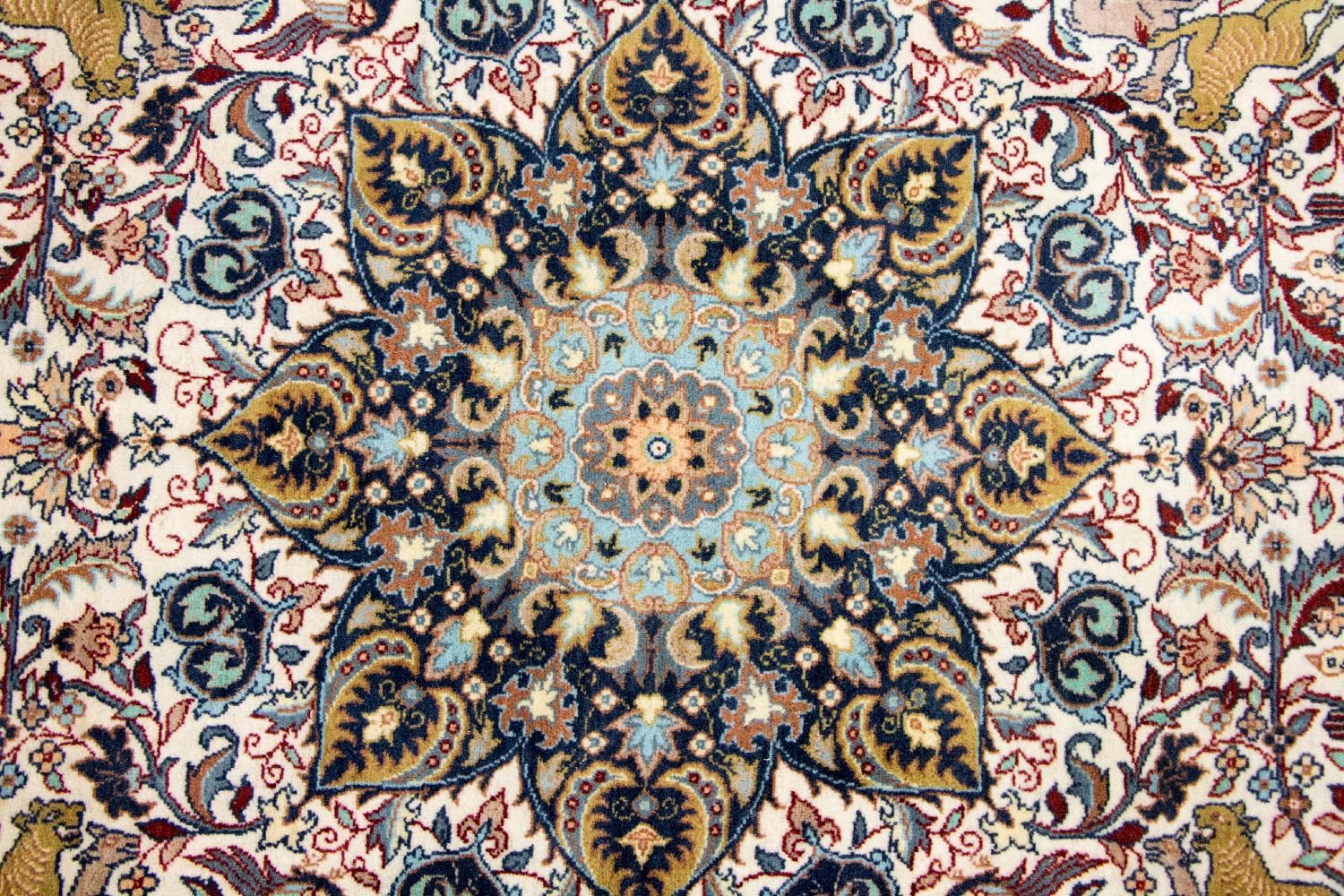 Tapis persan - Classique - 220 x 140 cm - beige