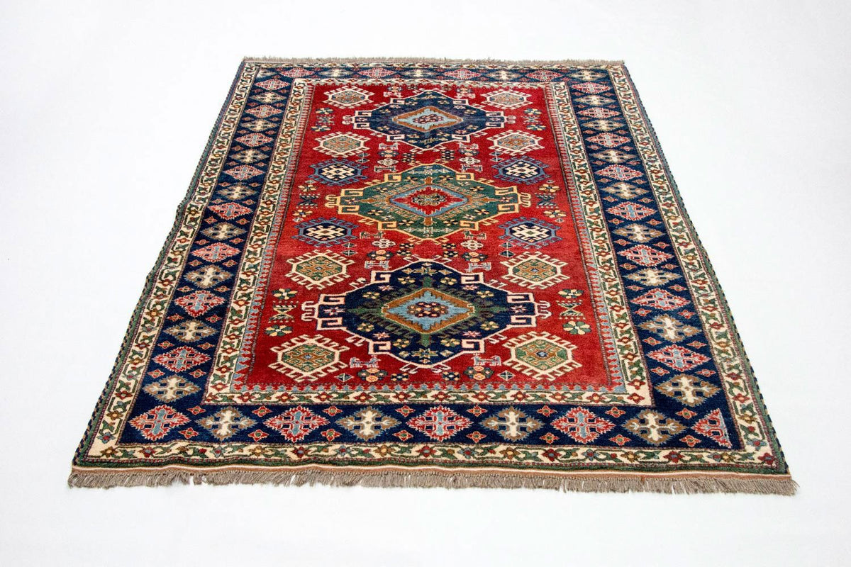 Tapis Ziegler - Kazak carré  - 217 x 193 cm - rouge