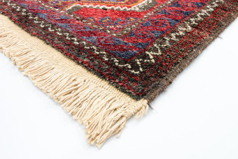 Tapis de couloir Tapis persan - Nomadic - 197 x 52 cm - rouge