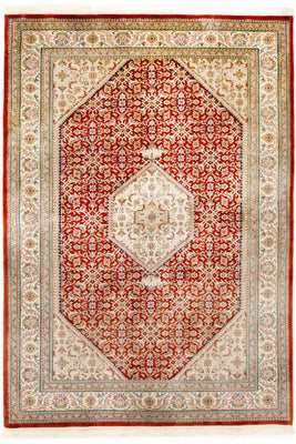 Tapis persan - Bidjar - 242 x 172 cm - rouge