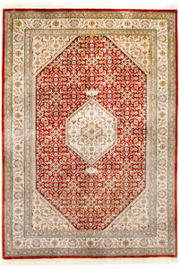 Tapis persan - Bidjar - 242 x 172 cm - rouge
