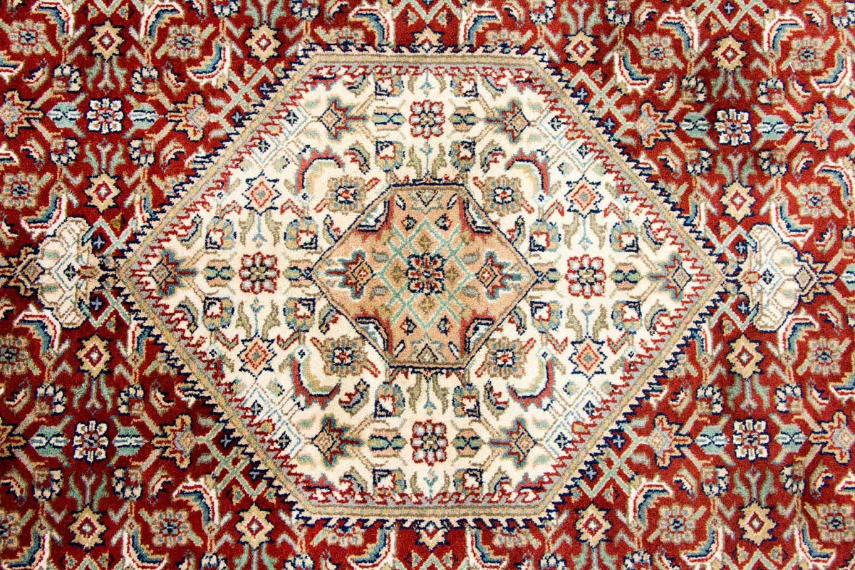 Tapis persan - Bidjar - 242 x 172 cm - rouge