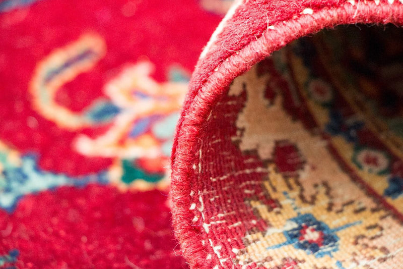 Tapis persan - Tabriz - 410 x 212 cm - rouge
