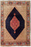 Tapis persan - Bidjar - 315 x 223 cm - bleu foncé