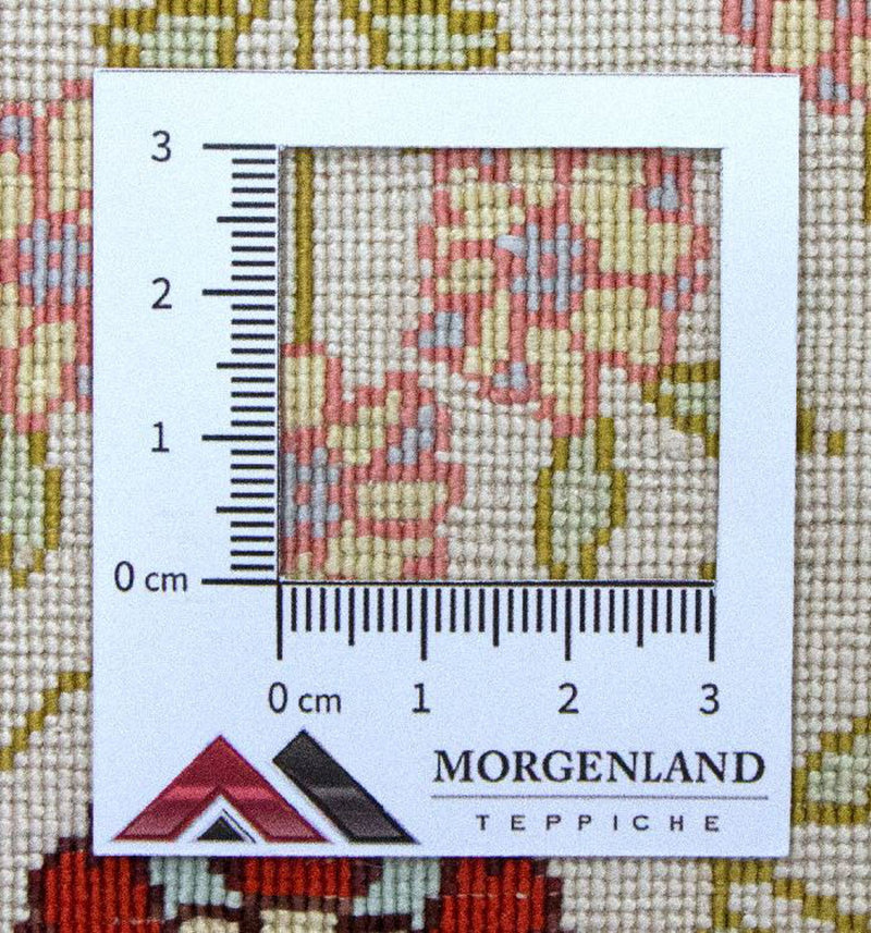 Tapis en soie - Soie Hereke - Premium - 100 x 64 cm - beige