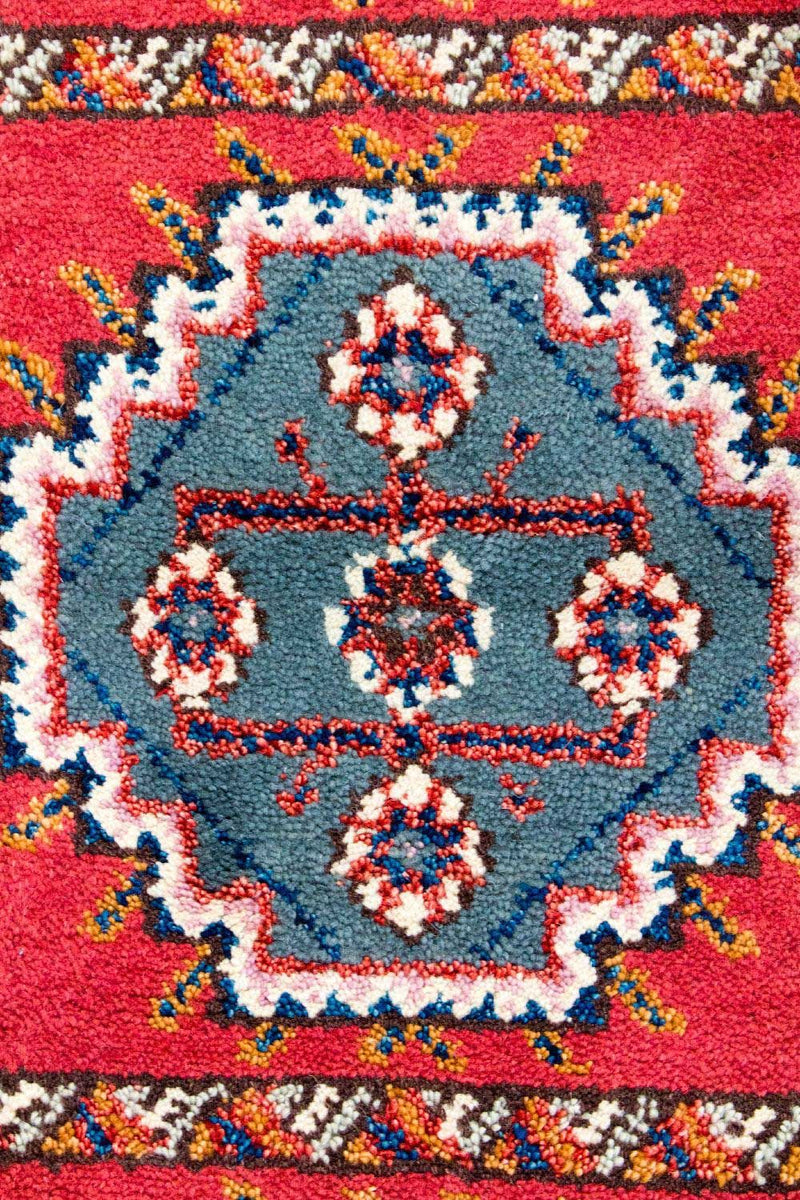 Tapis oriental - 152 x 94 cm - rouge