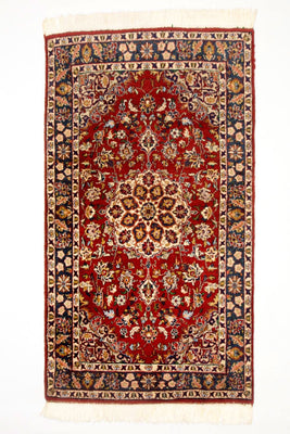 Tapis persan - Classique - 154 x 90 cm - rouge