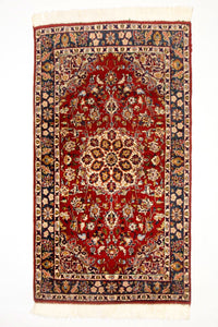 Tapis persan - Classique - 154 x 90 cm - rouge